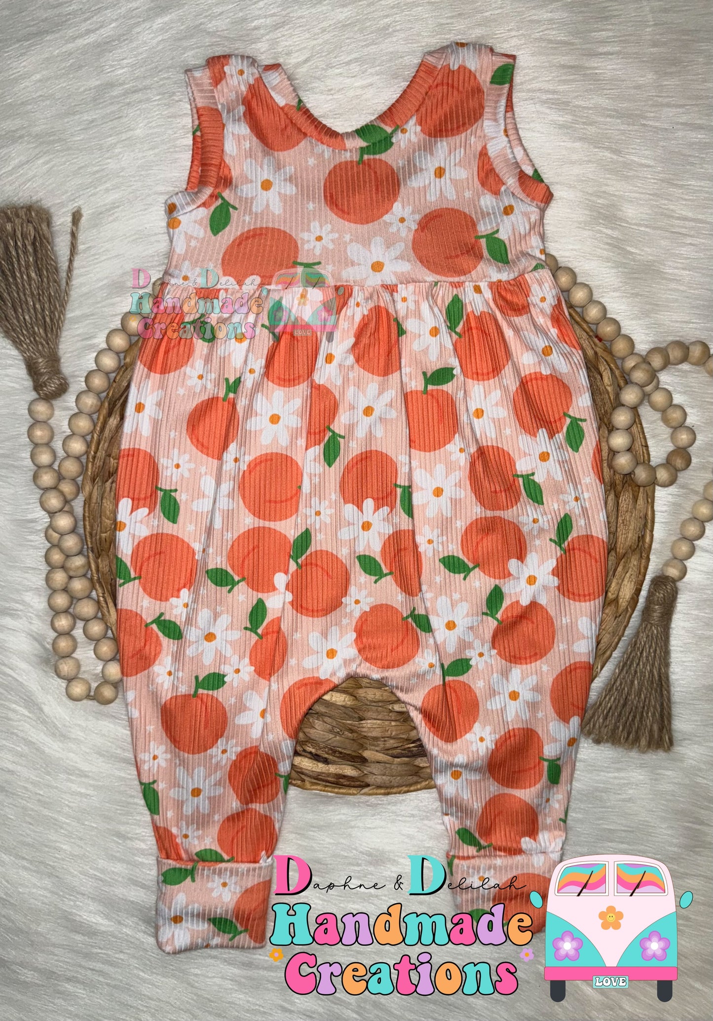 Peaches & Floral Magnolias