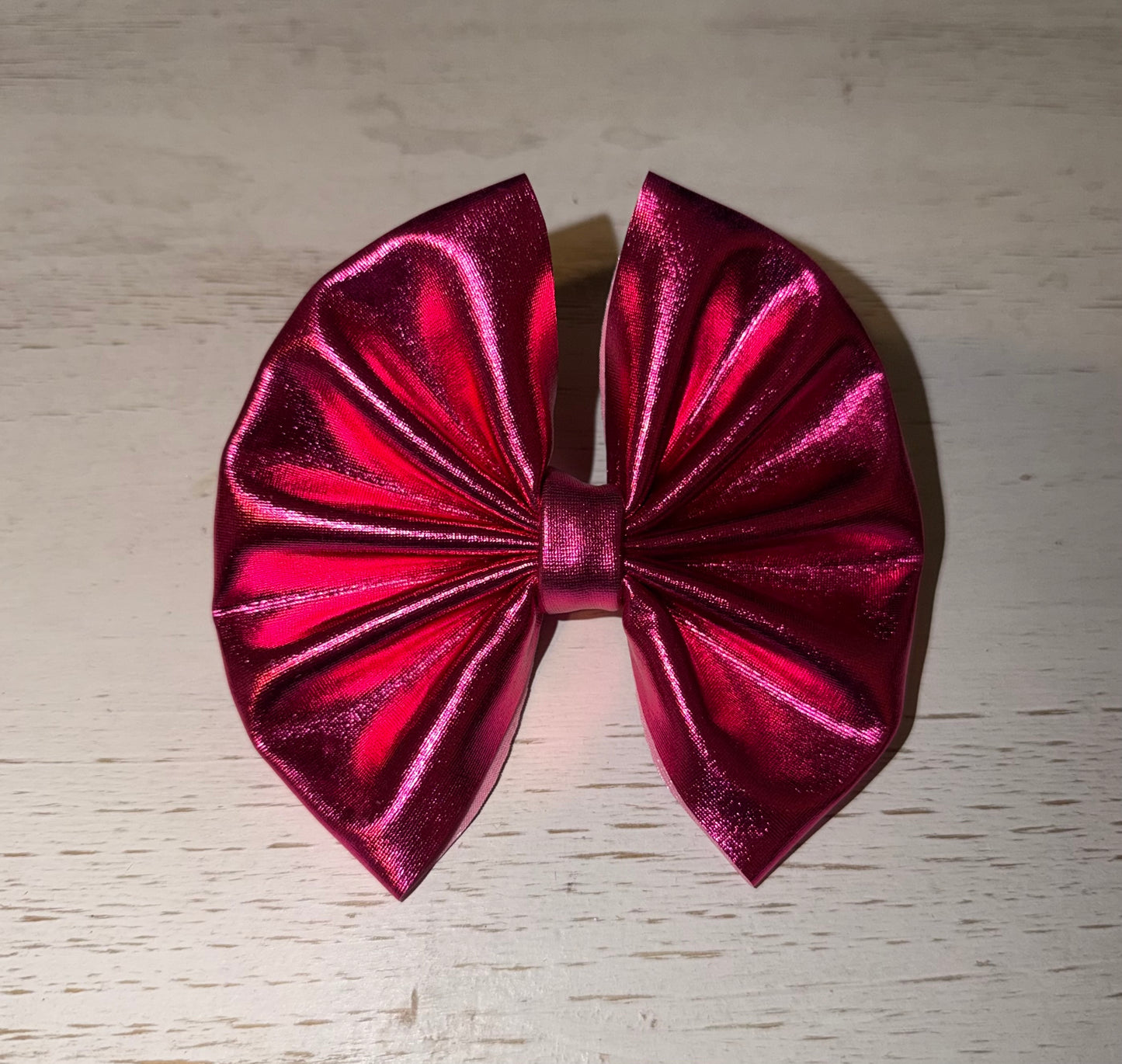 5in Hot Pink Metallic (Nylon or Clip)