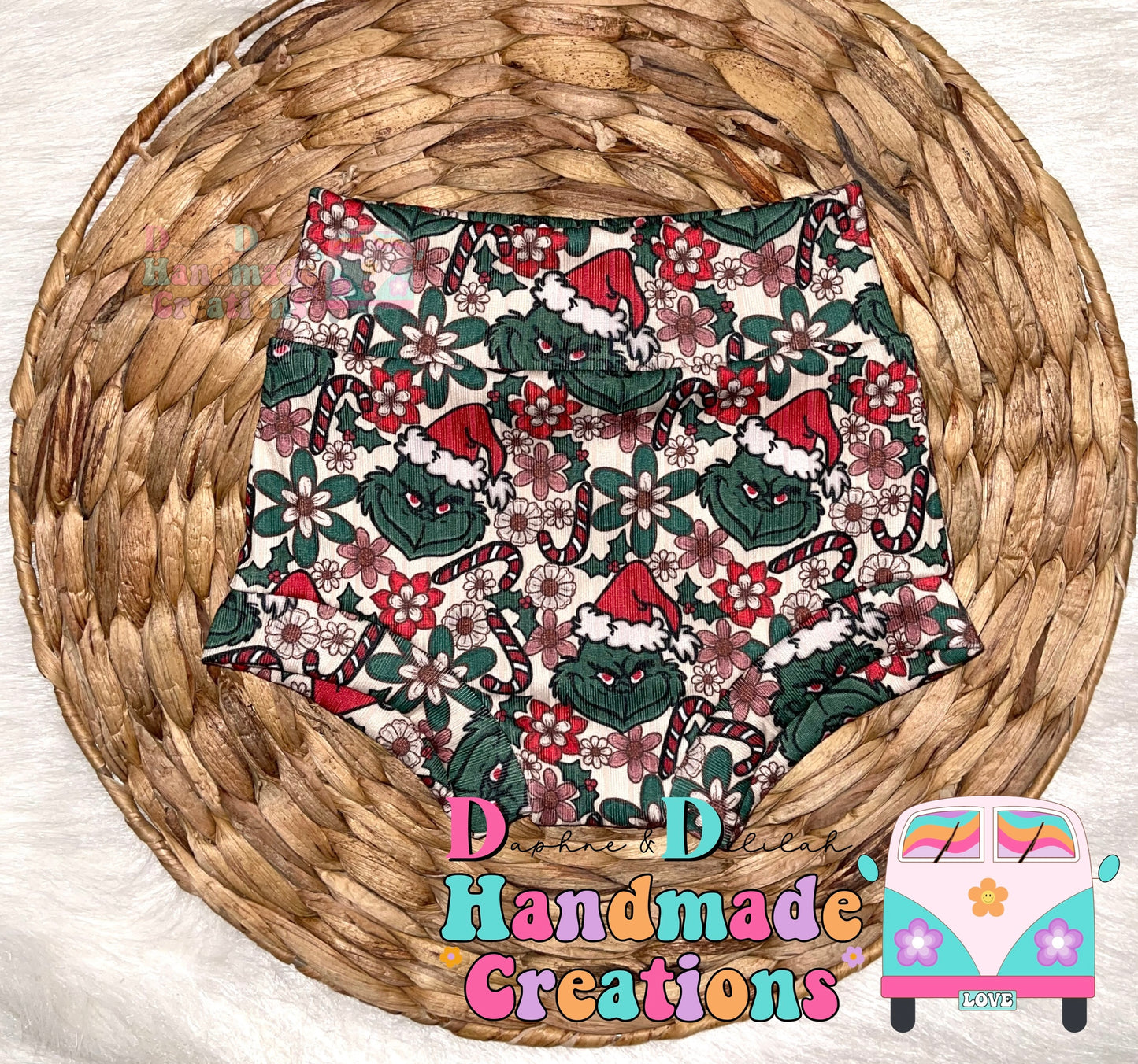 Green Guy Candy Cane Bummies