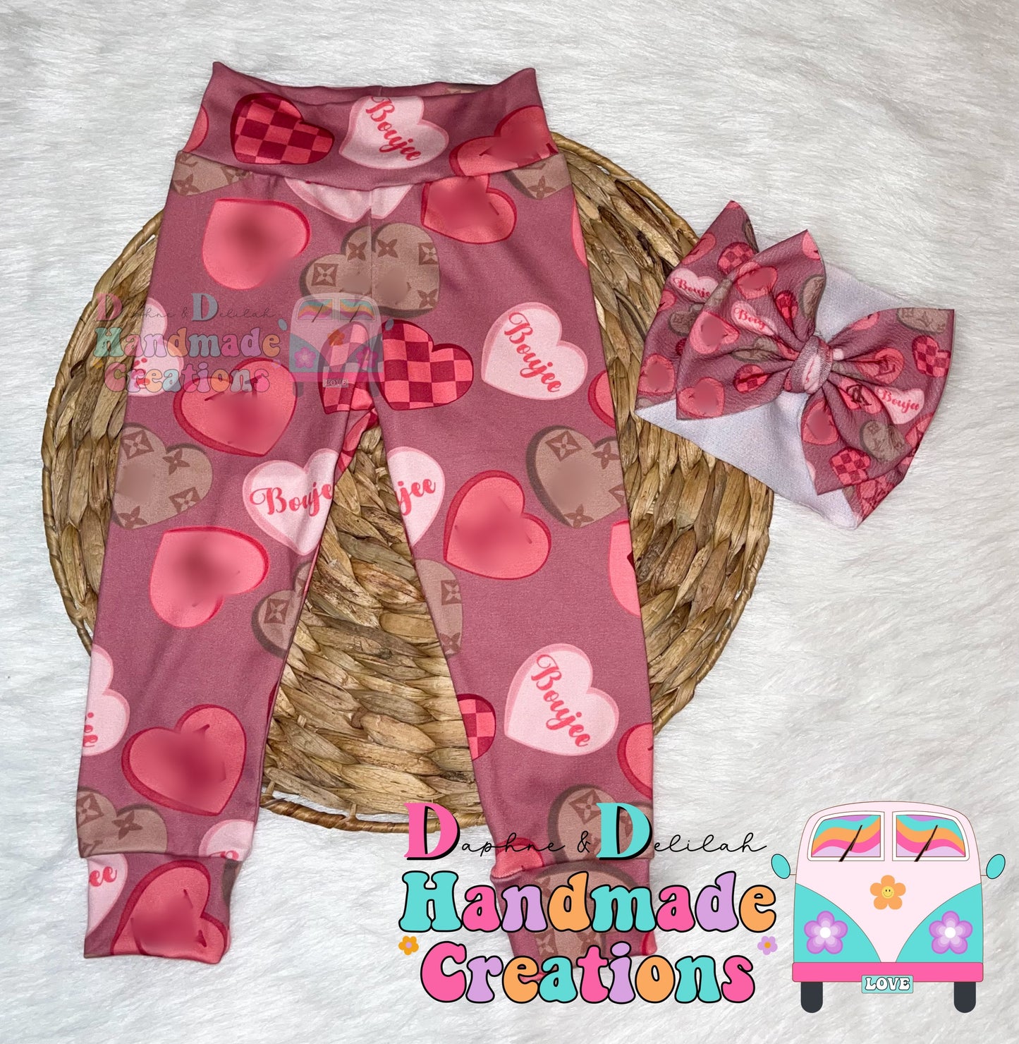 Boujee Hearts Leggings