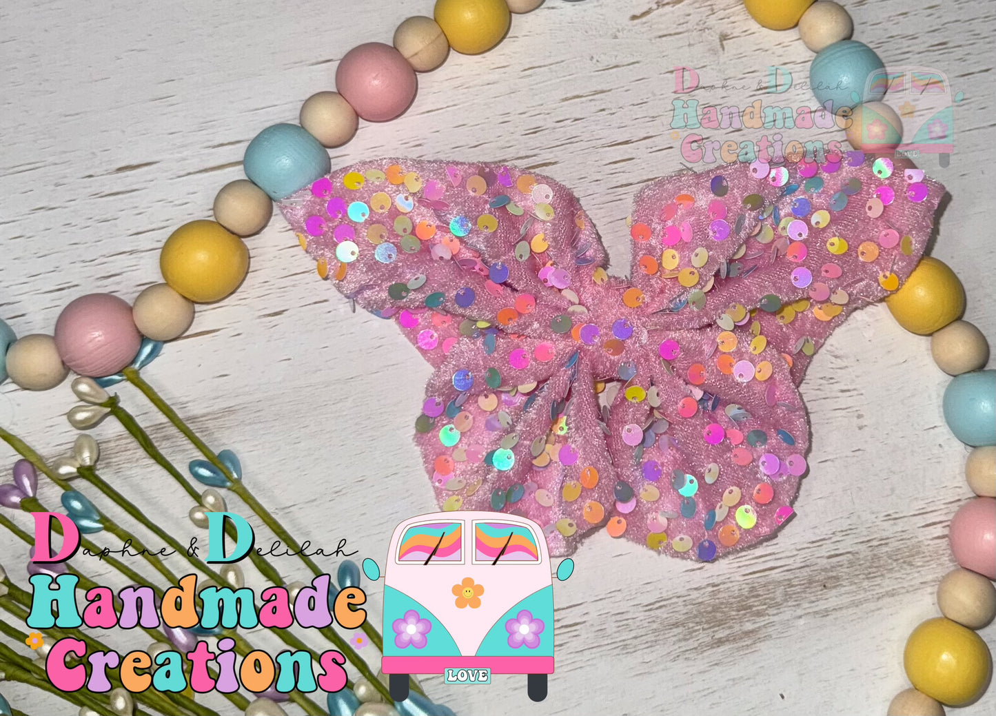 Confetti Pink Sequin 🦋