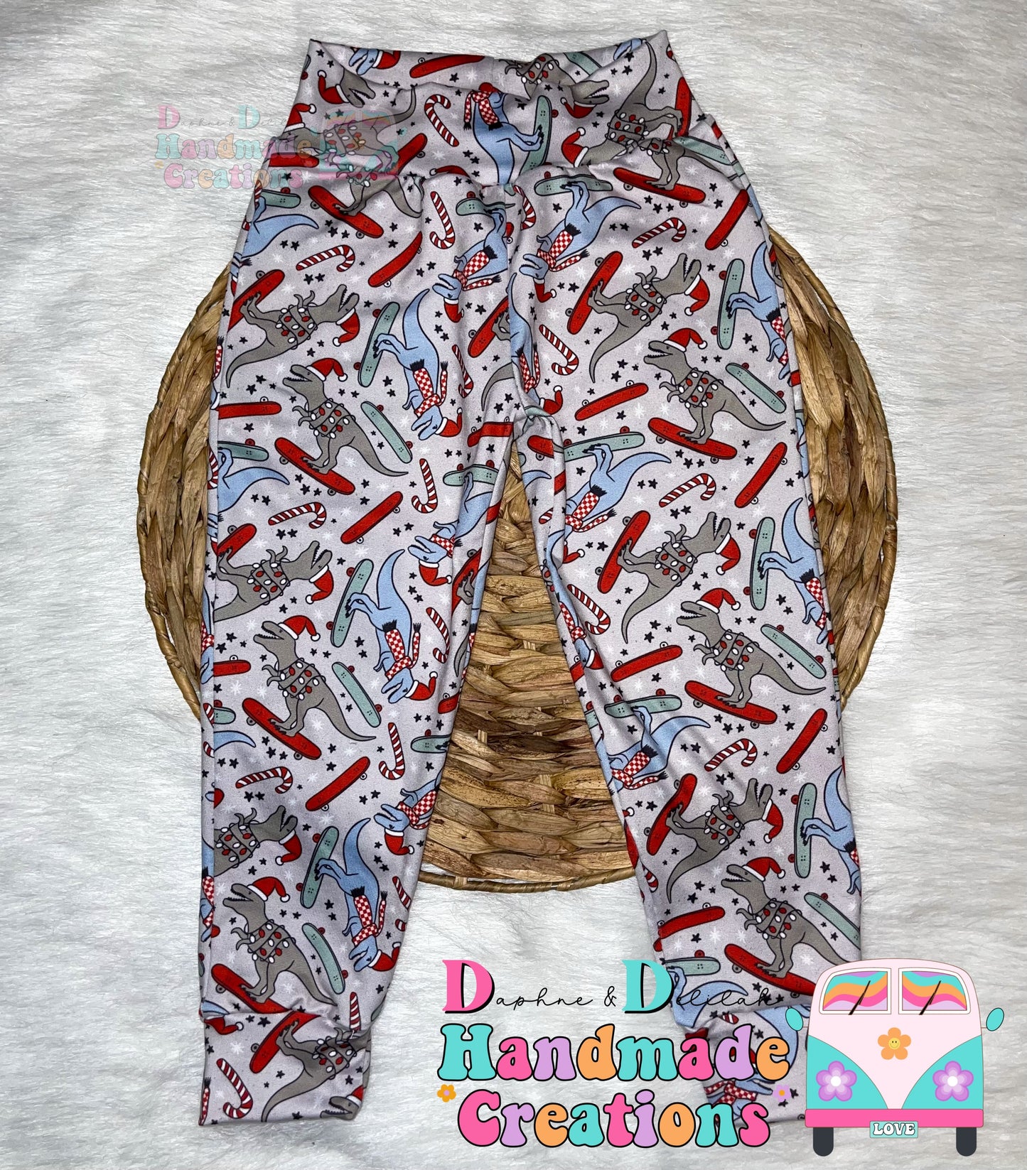 Dino Skateboard Joggers