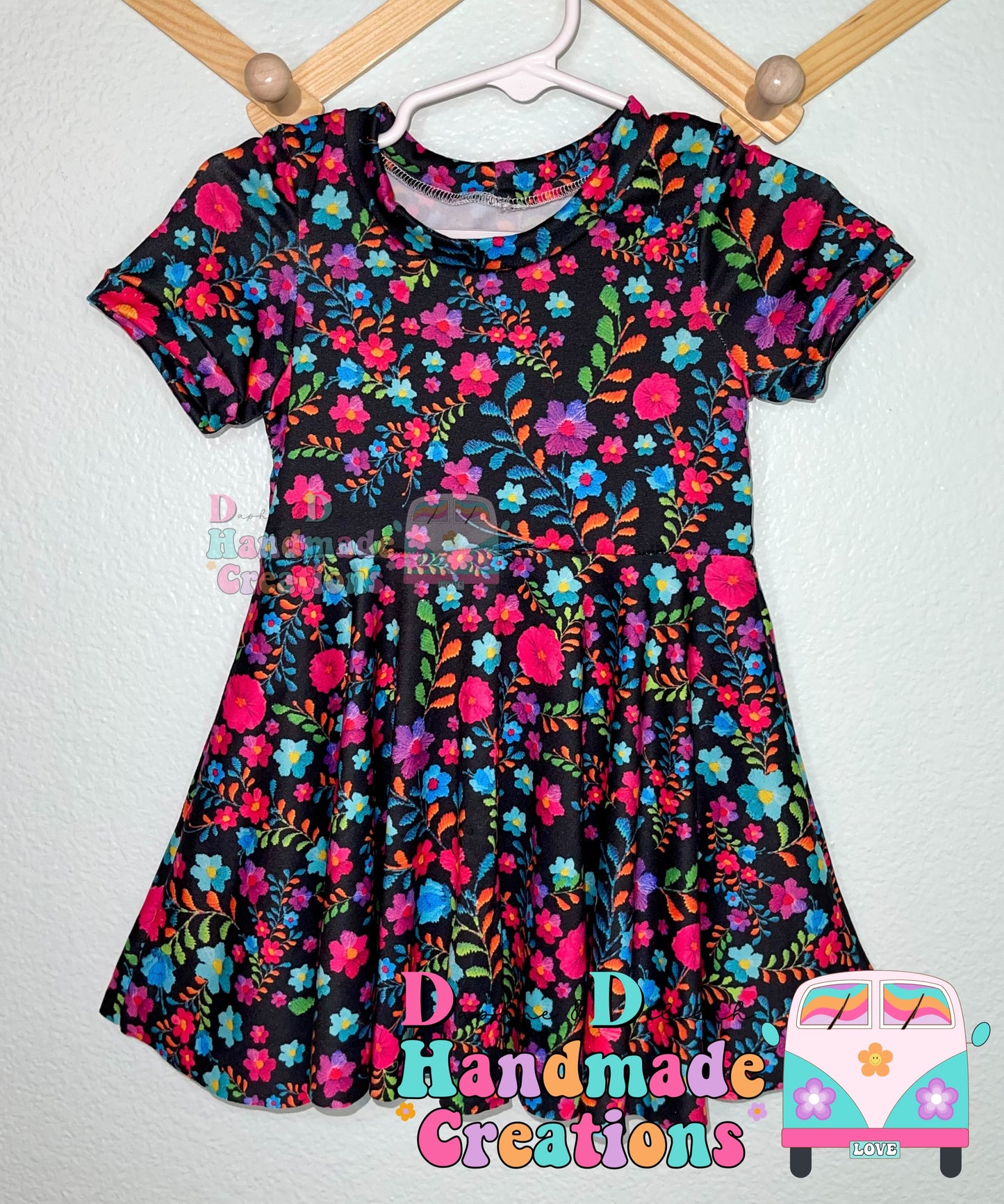 Mexican Floral Twirl Dresses