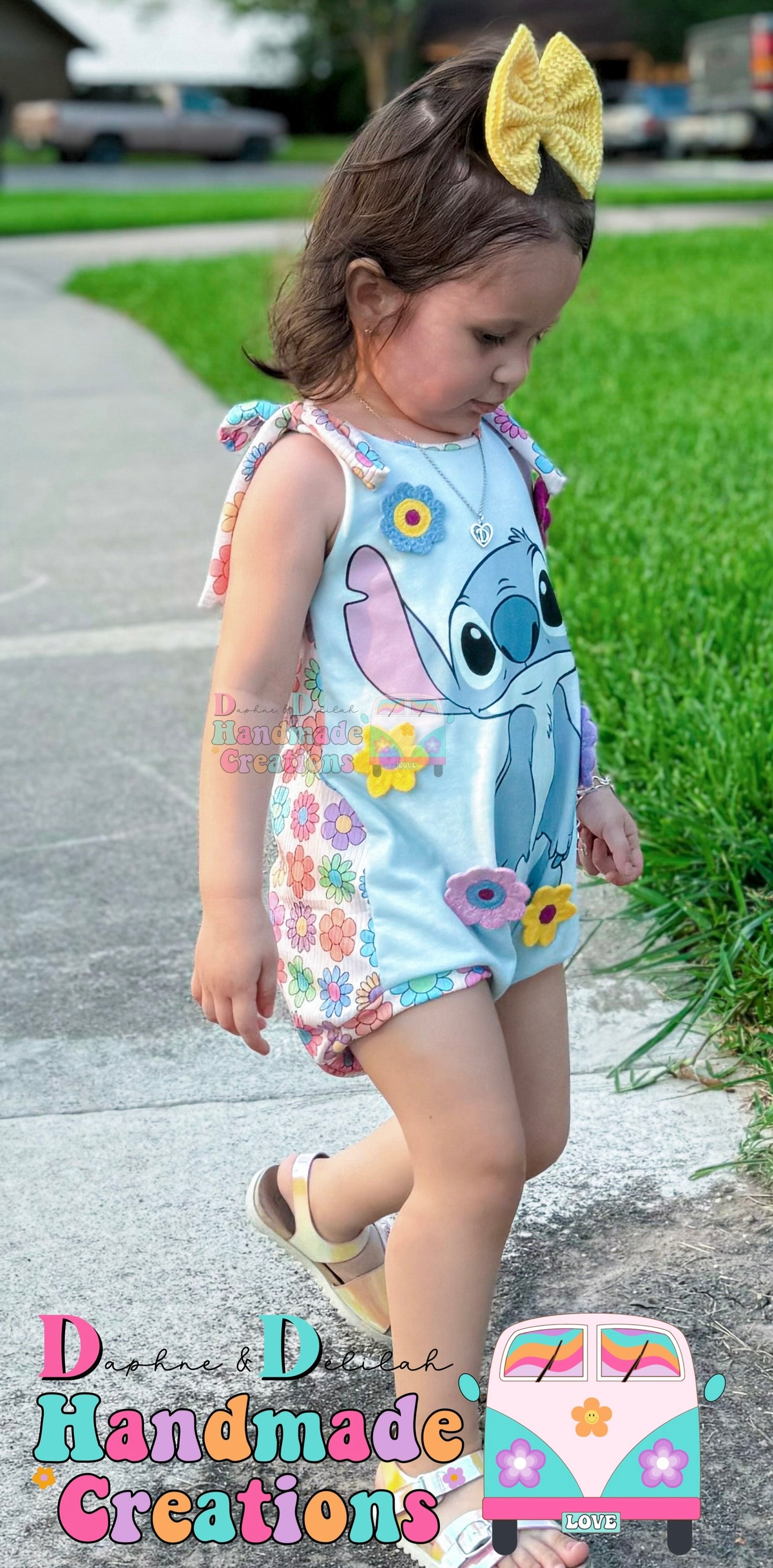 Character Floral Camilla Tie Strap Bubble
