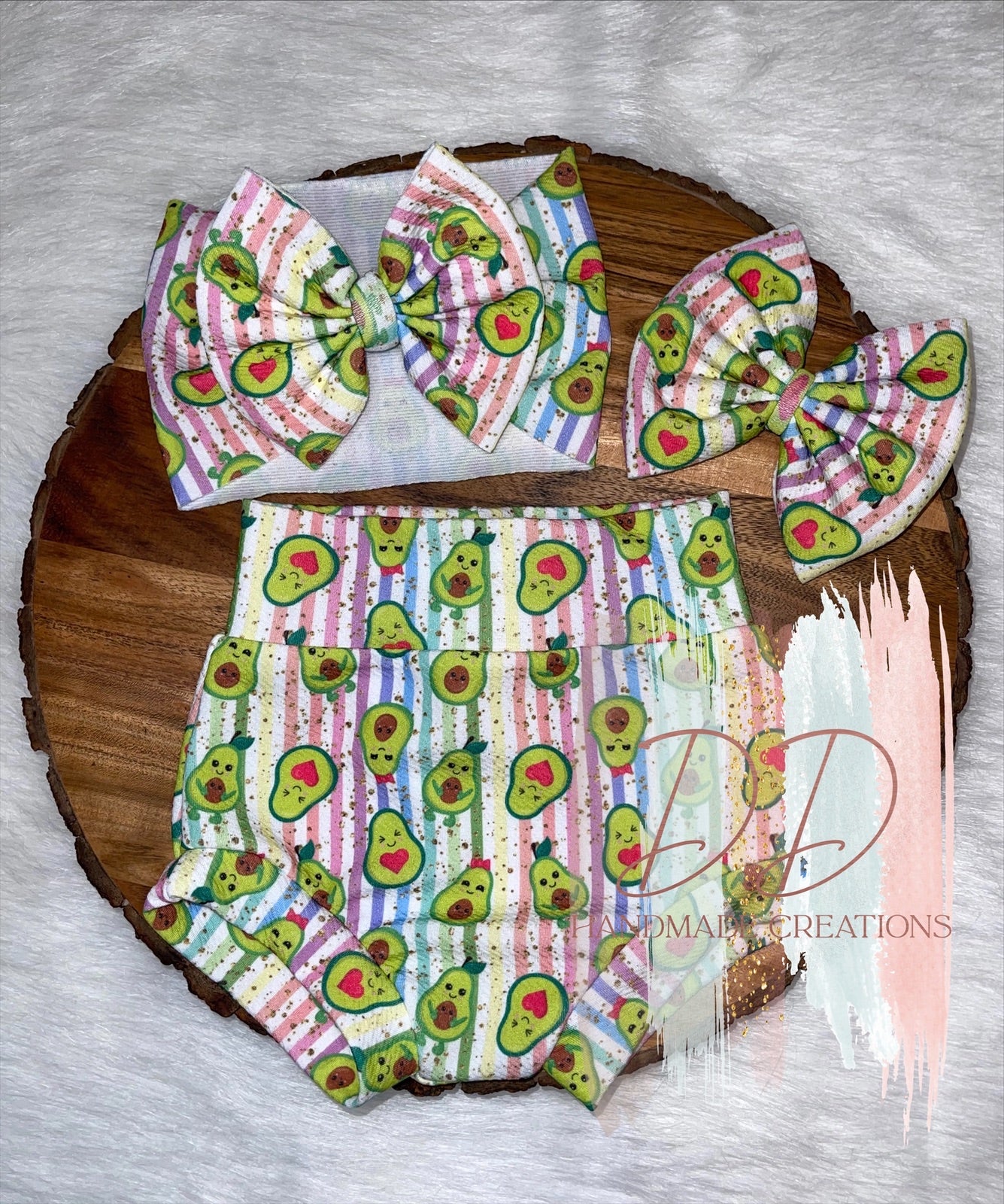 Colorful Avacado Bummies