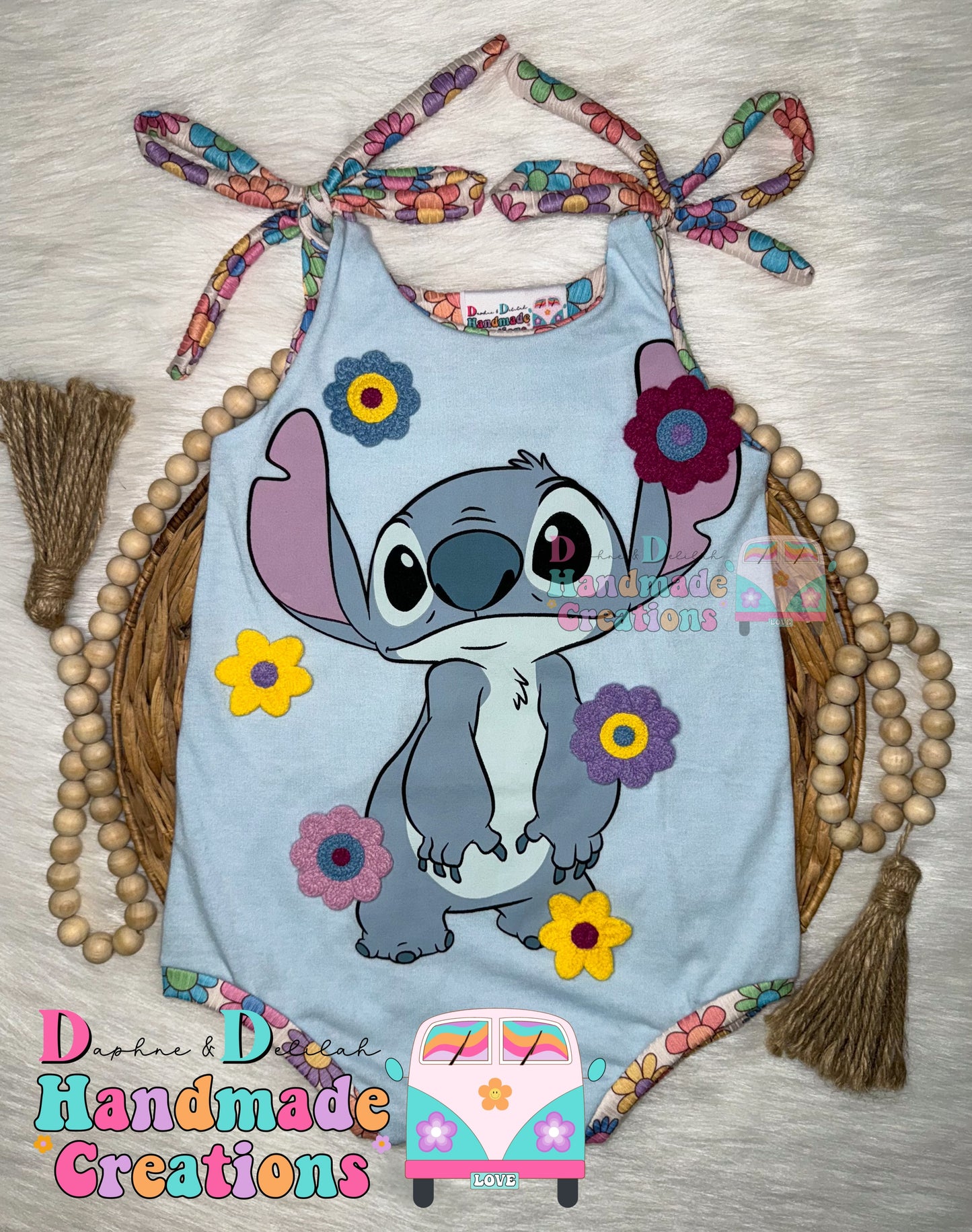 Character Floral Camilla Tie Strap Bubble