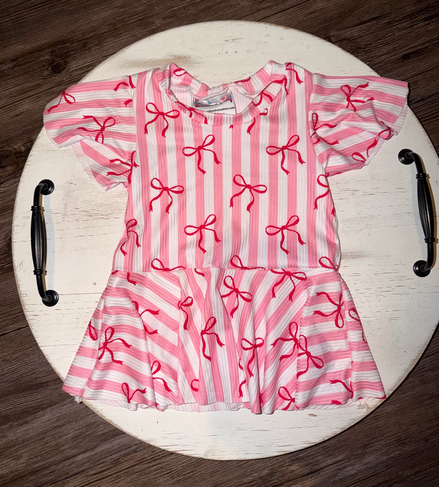 3T Flutter Sleeve Peplum