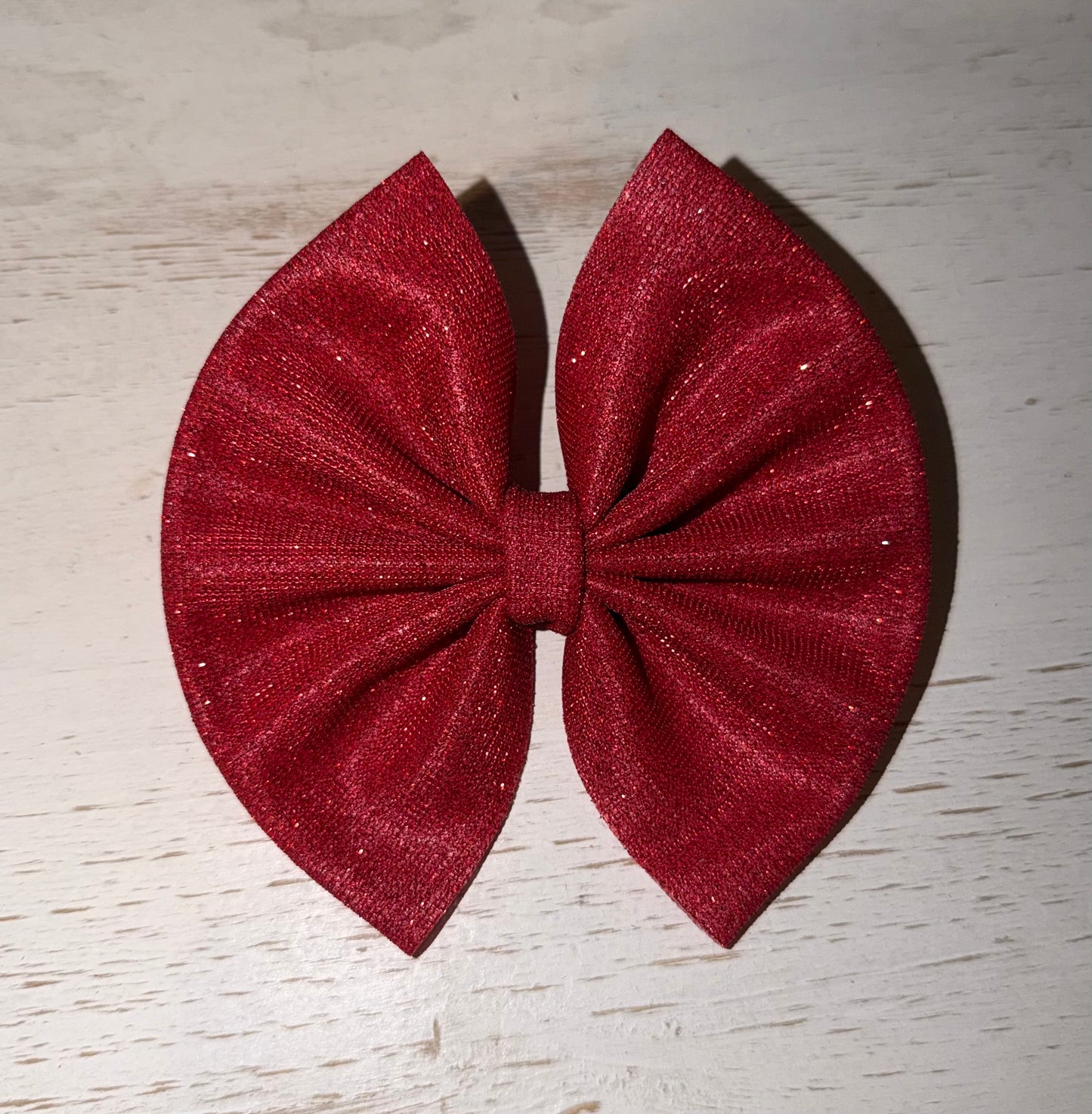 5in Glitter Red (Nylon or Clip)