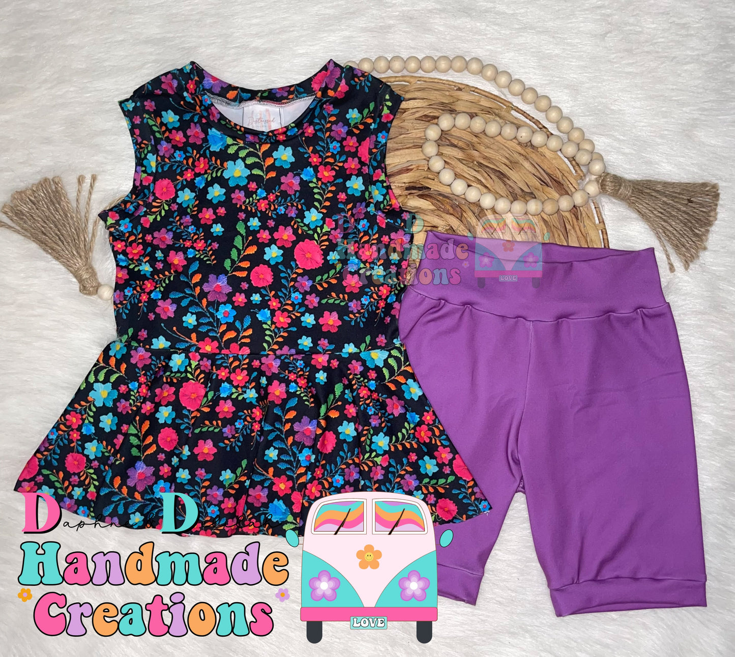 Mexican Floral Set (Or Individual)