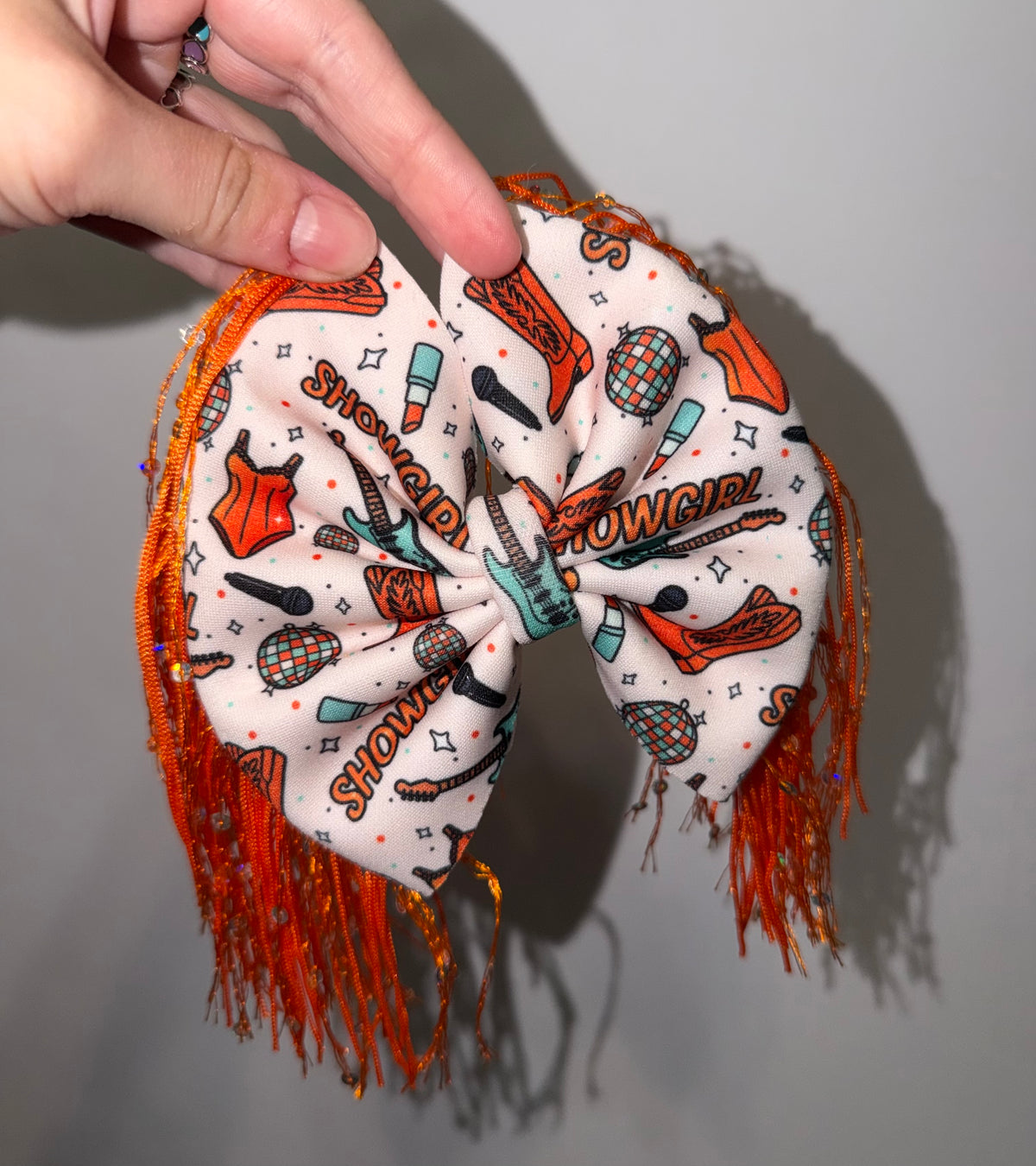 5in Clip with Fringe