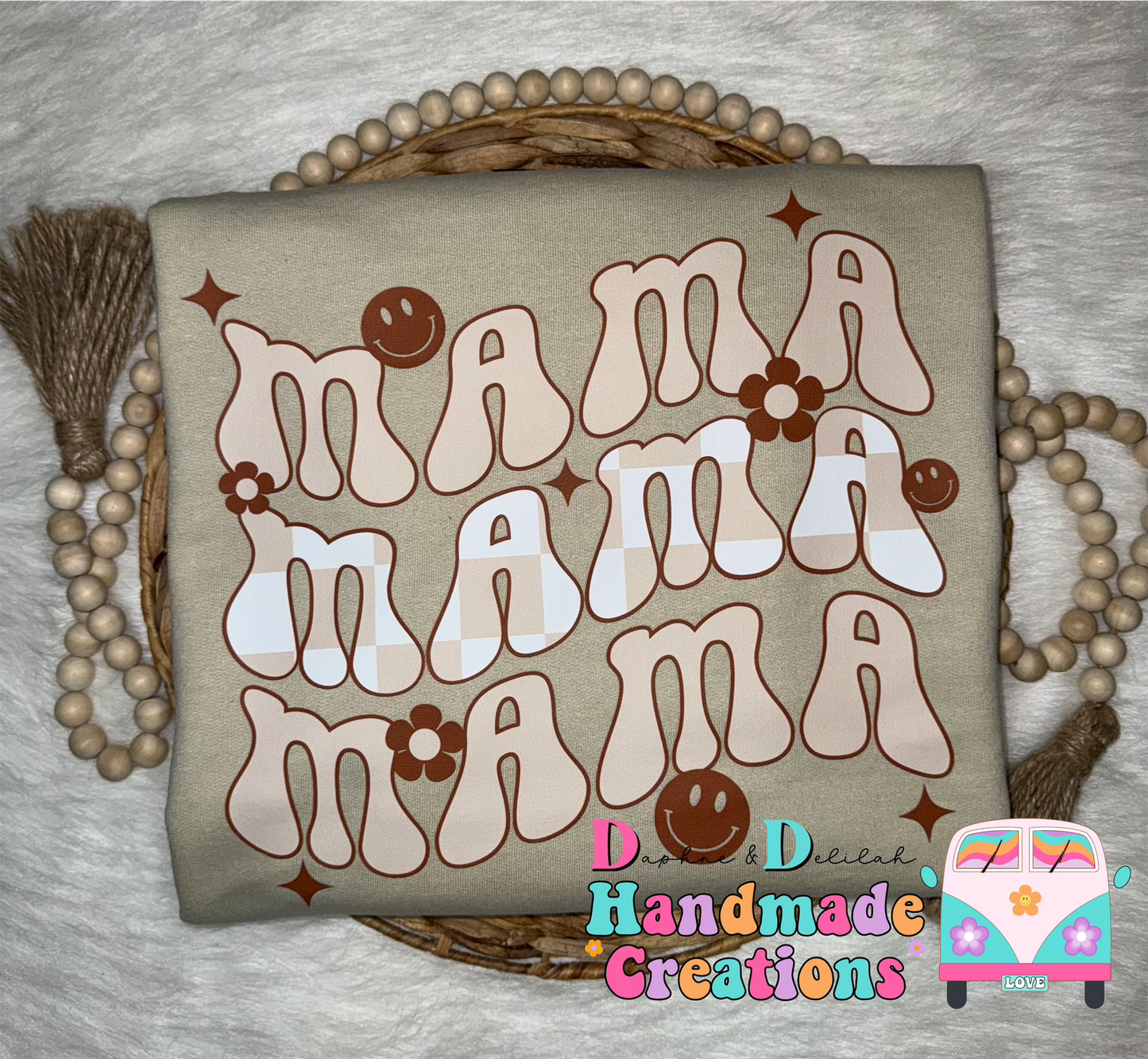 MAMA 🤎 (Sand Color Sweater or Tshirts)