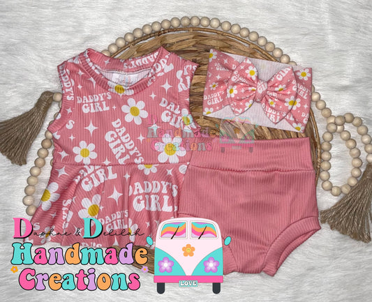 Flower Daddy’s Girl Set (Or Individual)