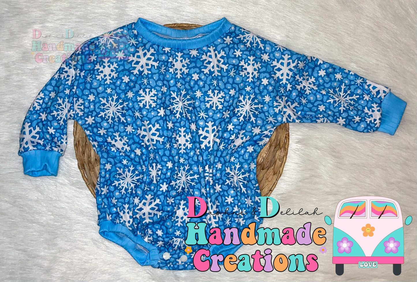 Snowflake Oversized Rompers