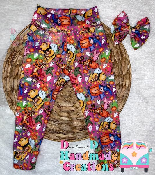 Colorful Pooh Leggings
