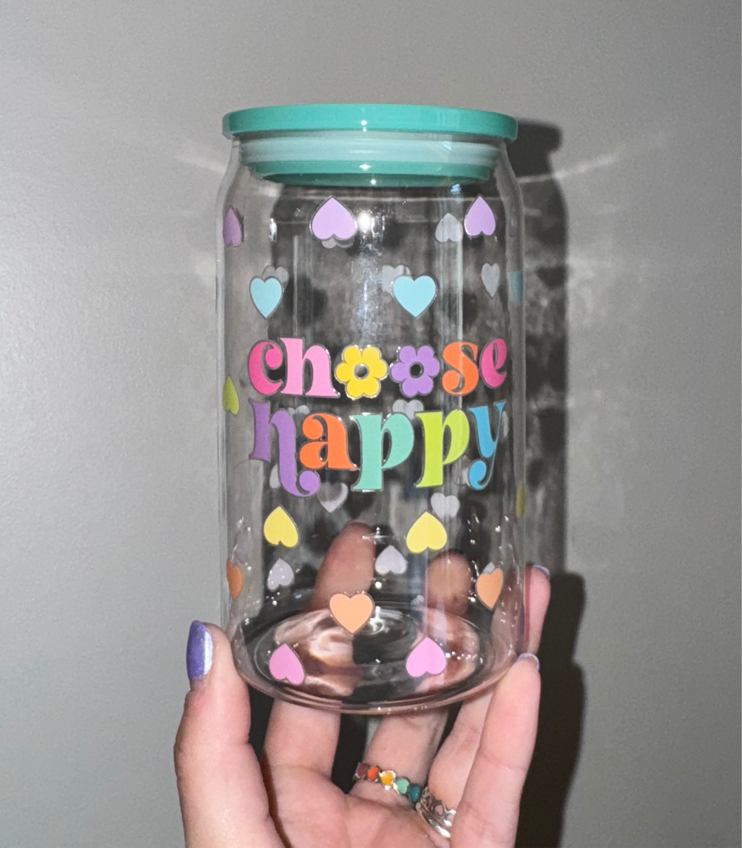 Choose Happy Plastic Libby Cup