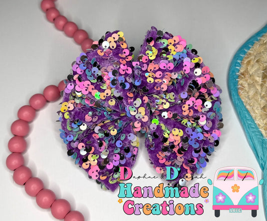 Confetti Purple Sequins ✨