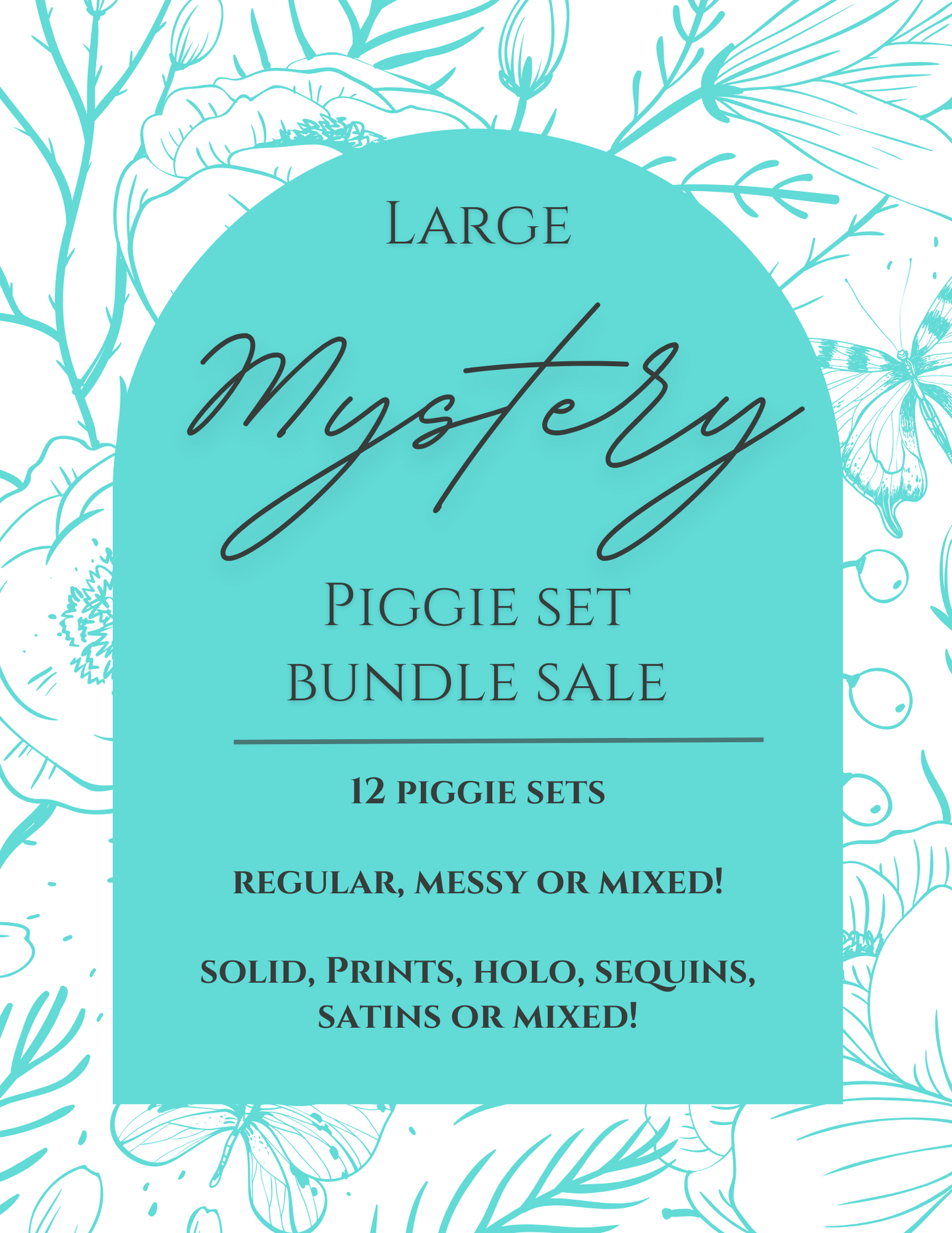 Large Mystery Piggie Set Bundle Sale!