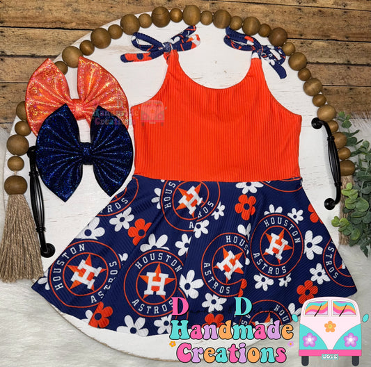 Floral Stros Tie Strap Brielle Peplum Top