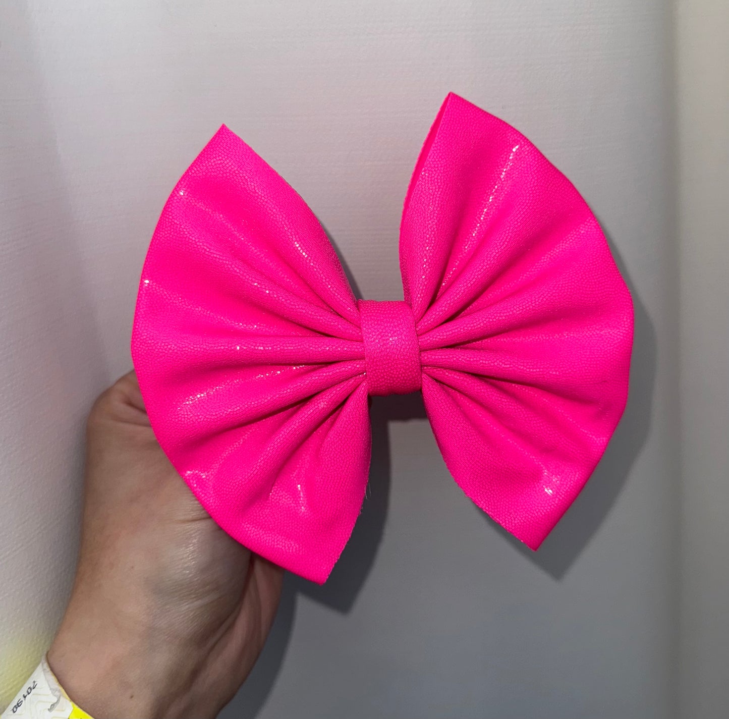 5in Neon Pink Holo (Clip or Nylon)