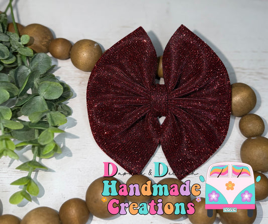 Burgundy Glitz