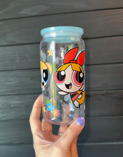 PPG Baby Blue Top Plastic Libby Cup