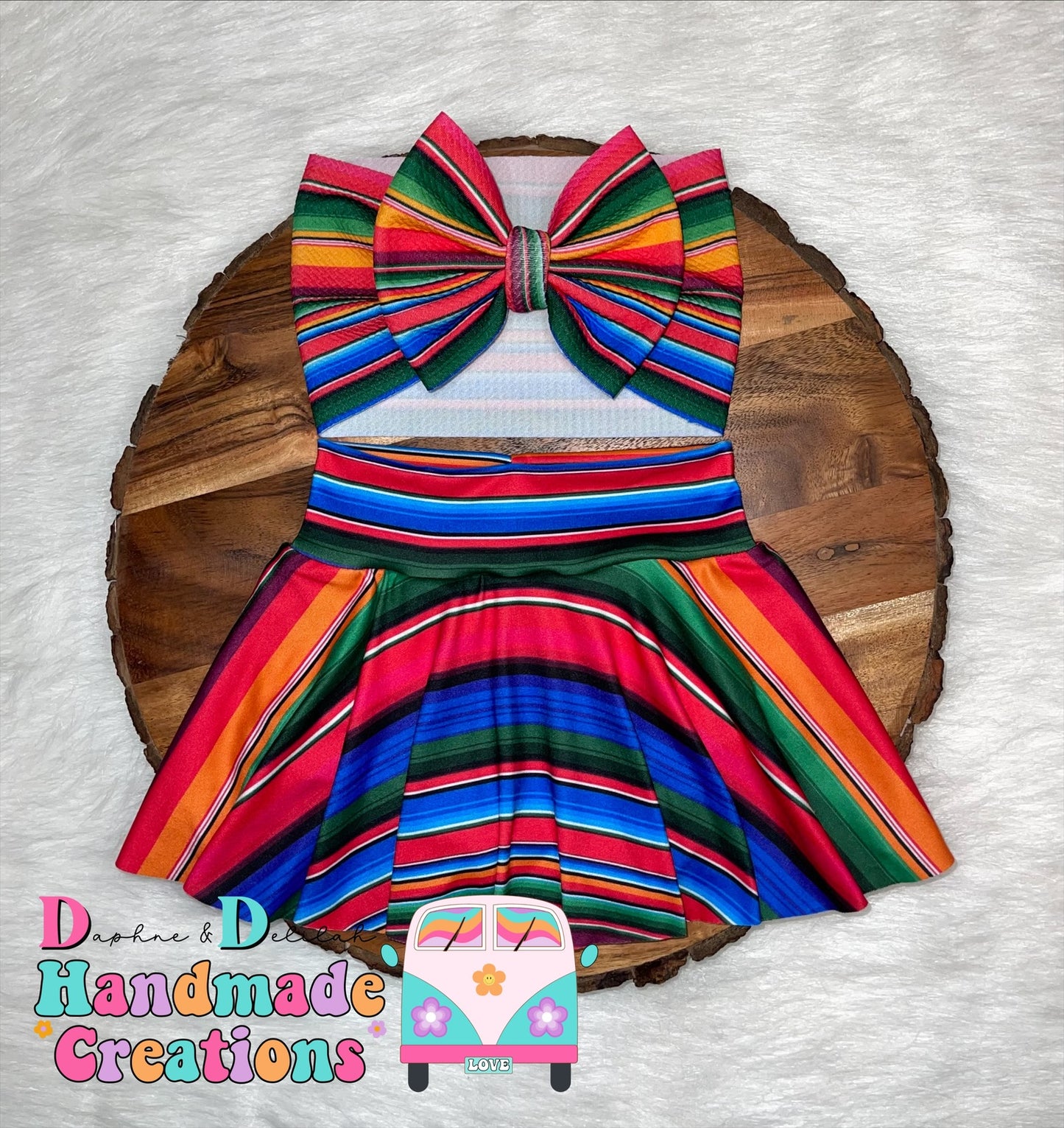 Mexican Serape Skirted Bummies