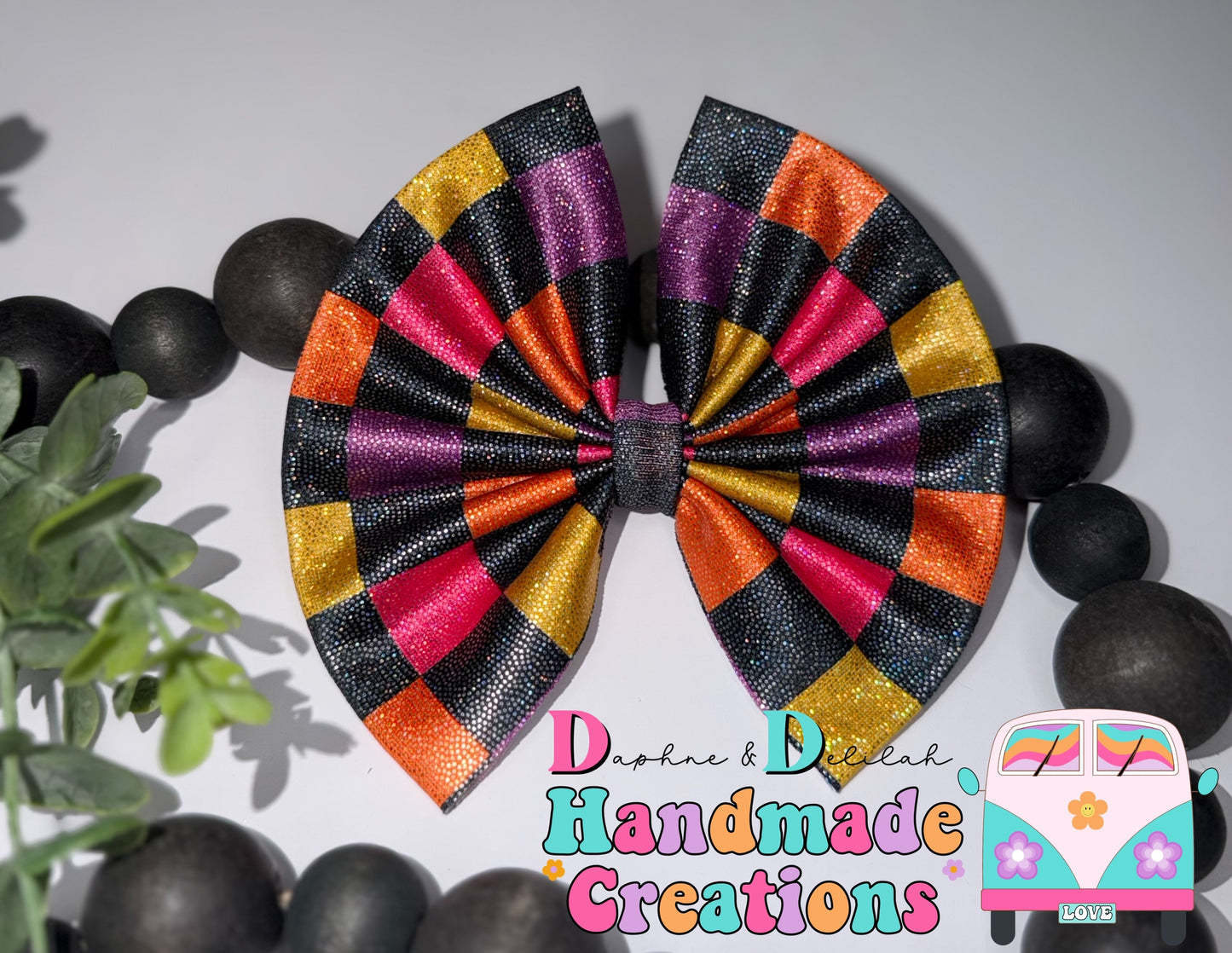 Colorful Halloween Checkered