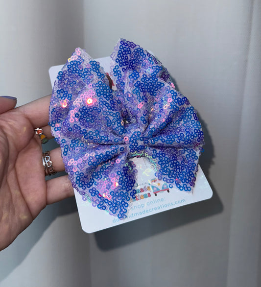 4in New Sequin Clip Piggies