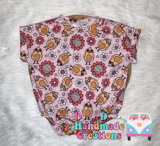 Groovy Chick Oversized Rompers