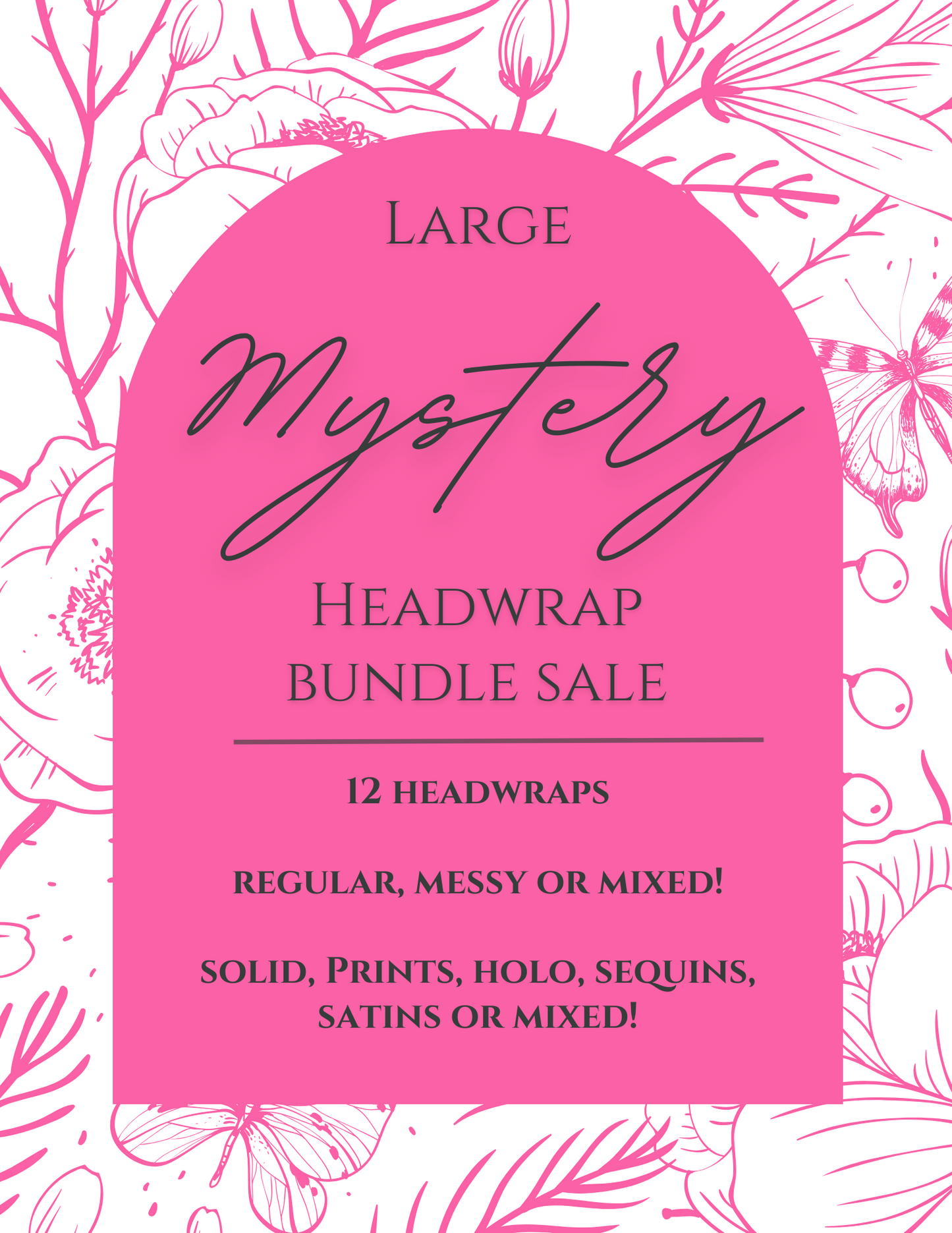 Large Mystery Headwrap Bundle Sale!