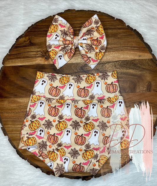 Ghost Pumpkin Bummies