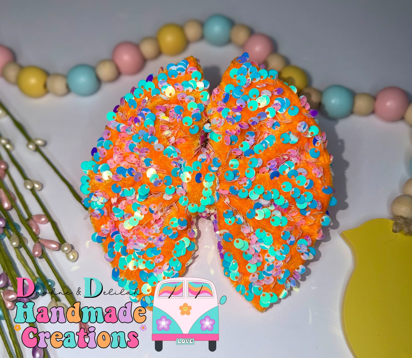 Easter Carrot Sequins