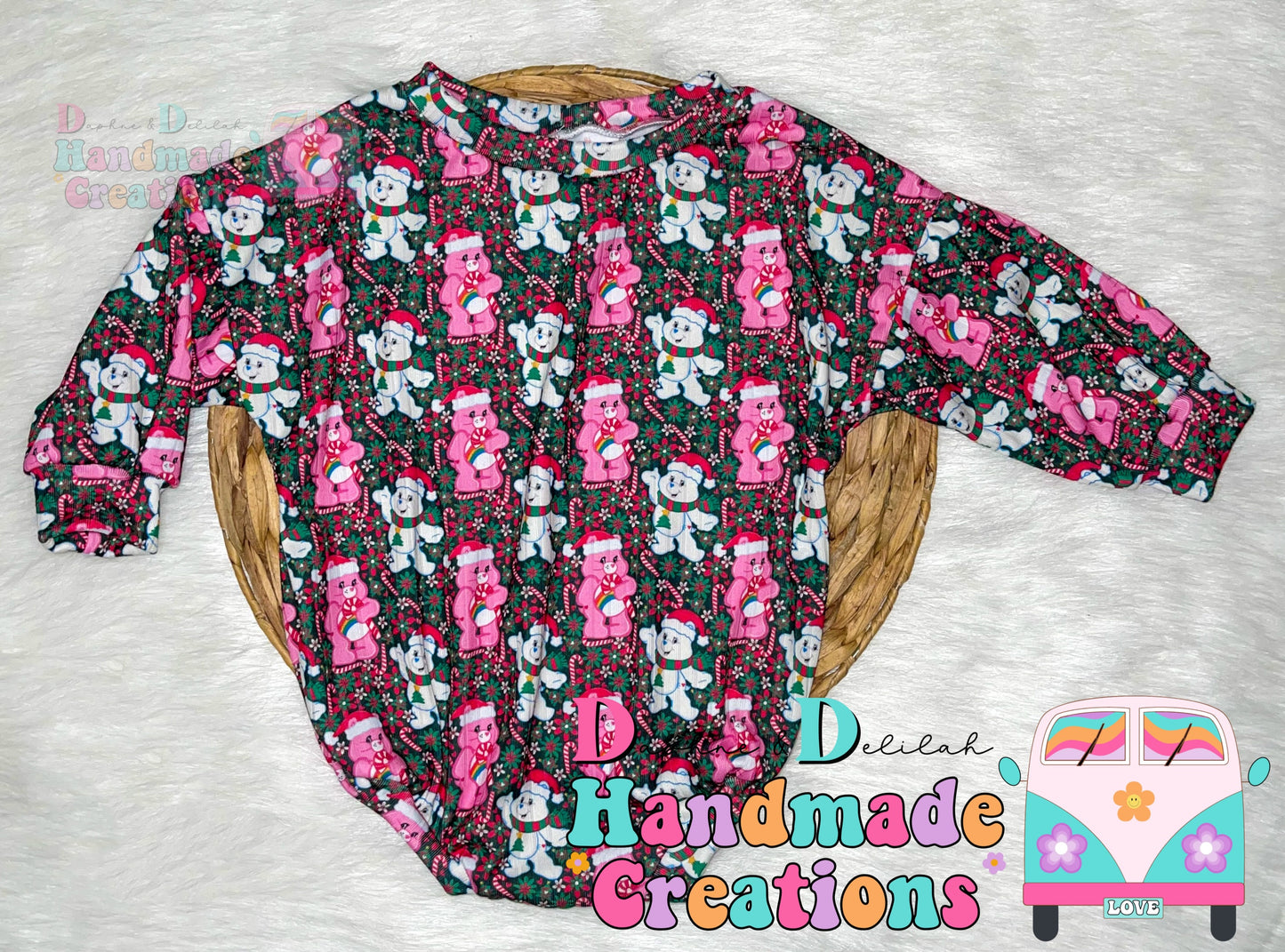 Care Bare Christmas Oversized Rompers