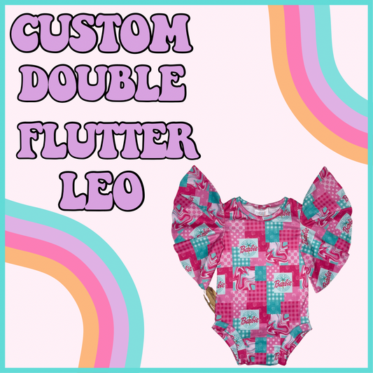 CUSTOM DOUBLE FLUTTER LEO