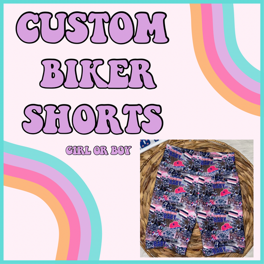 CUSTOM BIKER SHORTS