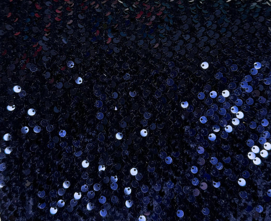 Navy Blue Sequin 🦋