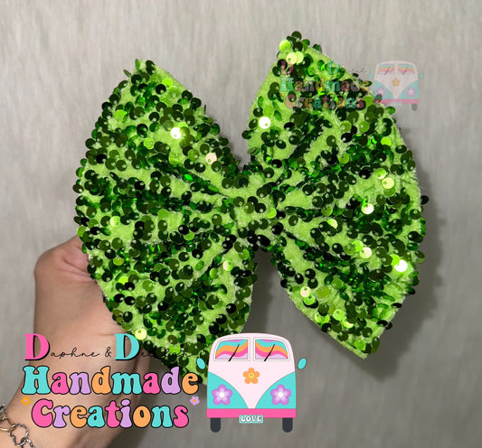 Lime Green Sequin 🦋